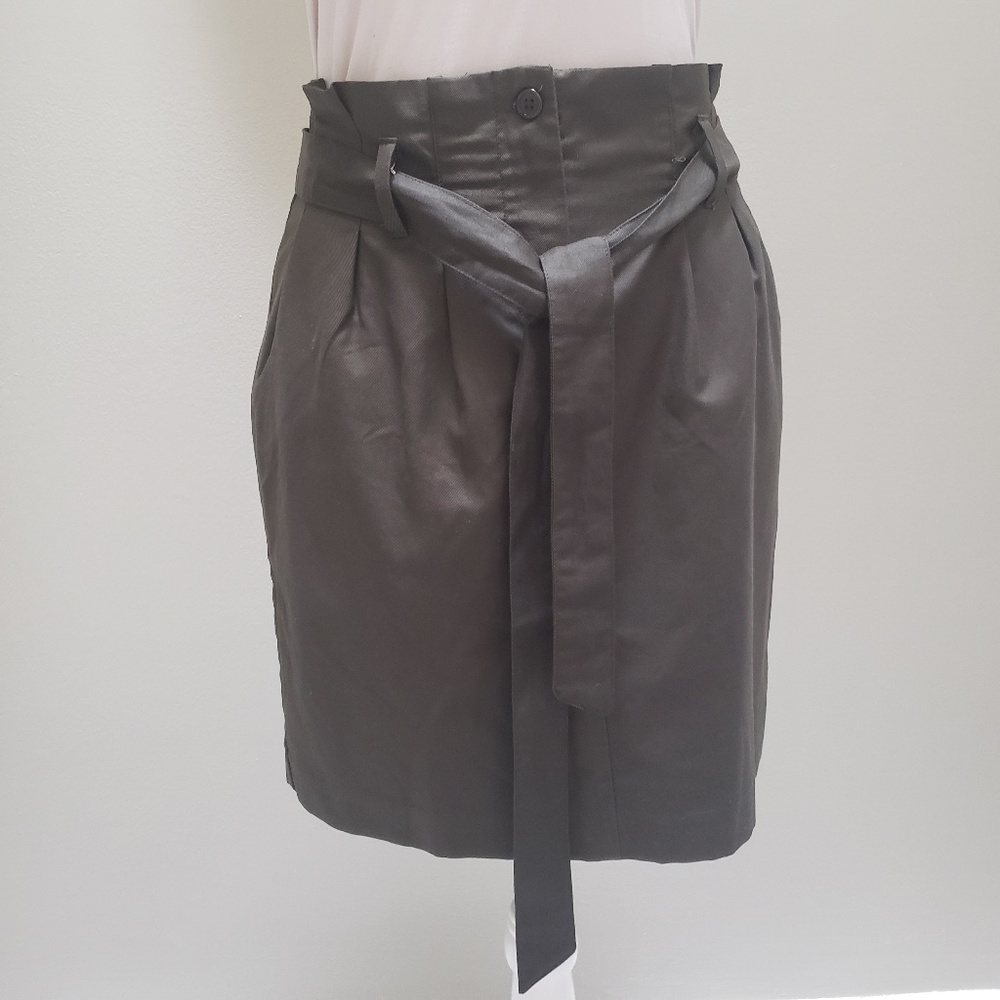 Olive Green Banana Republic Mini Skirt